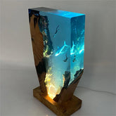 Whale and Diver Resin Night Light( Best Gift 🎁 )
