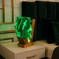 Ocean Whale Shark Resin Night Light, Handmade Wooden Crafts( Best Gift 🎁 )